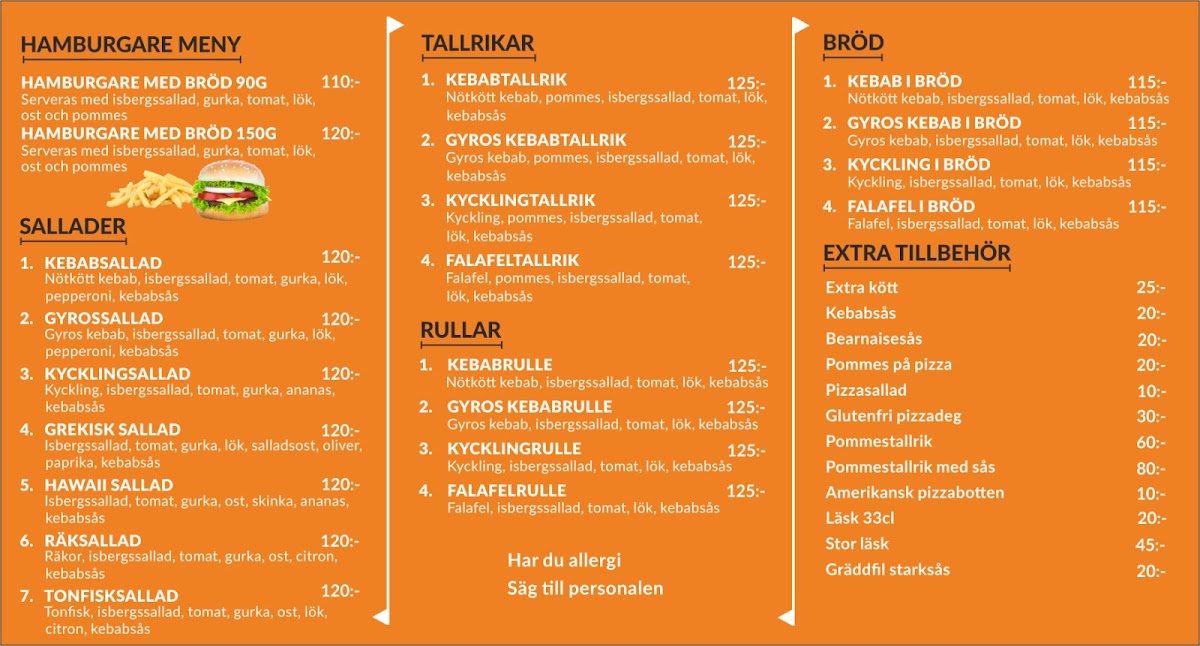 Menu Viking Pizzeria Oskarshamn-2